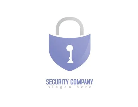 Security company logo Stock Illustration