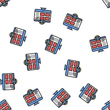 Security computer application color icon vector isolated illustration Stock Illustration