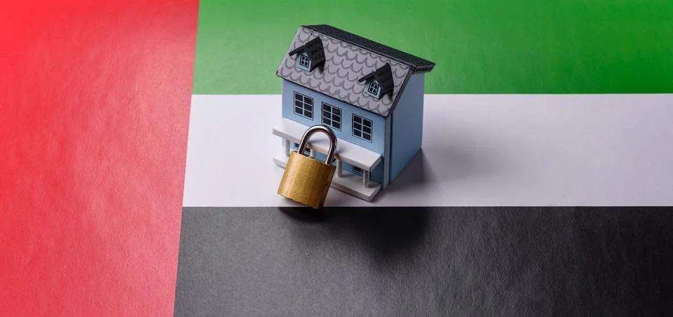 Security, a concept background for protecting your home from burglary or ac.. Stock Photos