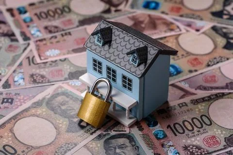 Security, a concept background for protecting your home from burglary or ac.. Stock Photos