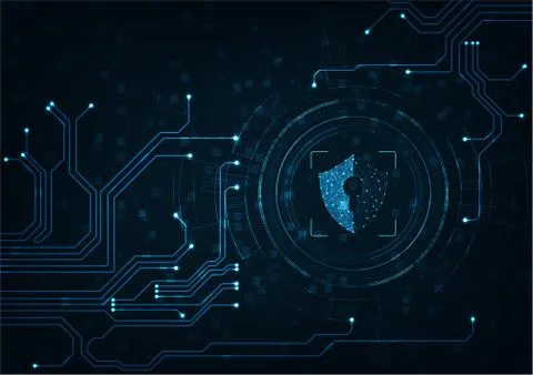 Security concept Illustrazione stock