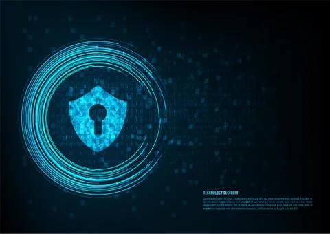 Security concept Illustrazione stock