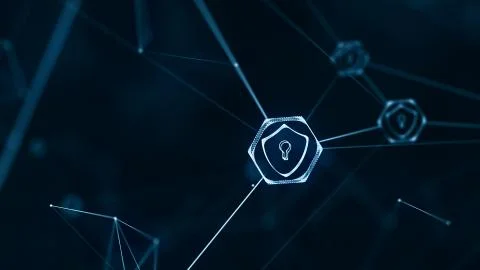 Security concept. Illustrazione stock