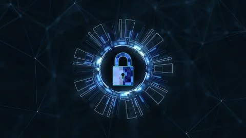 Security concept Illustrazione stock