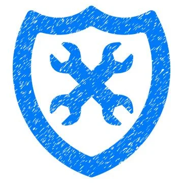 Security Configuration Grainy Texture Icon Stock Illustration