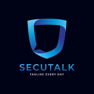 Security Consulting logo design template Illustration