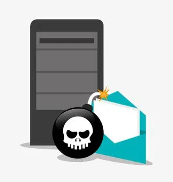 Security data and cyber system design Stock Illustration