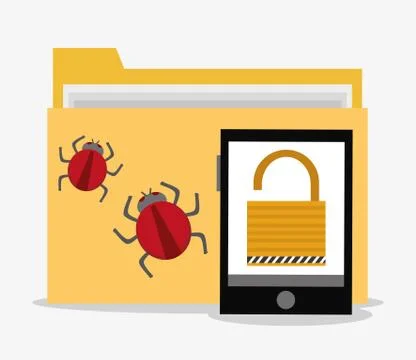 Security data and cyber system design Stock Illustration
