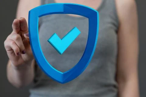 A security data code digital concept Stock Photos