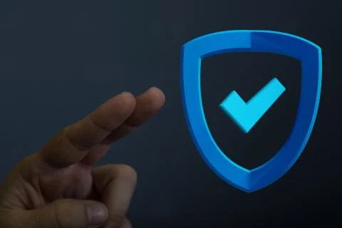 A security data code digital concept Foto stock