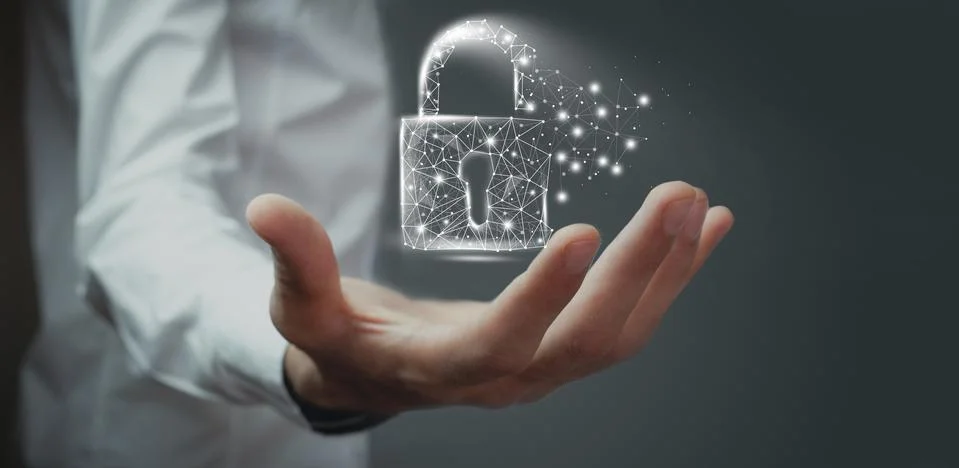 Security data code digital concept Foto stock