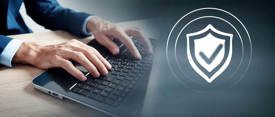 Security data code digital concept Stock Photos