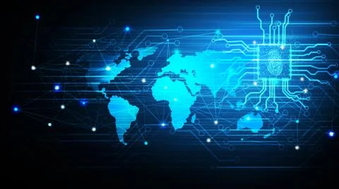 Security data code digital concept Foto stock