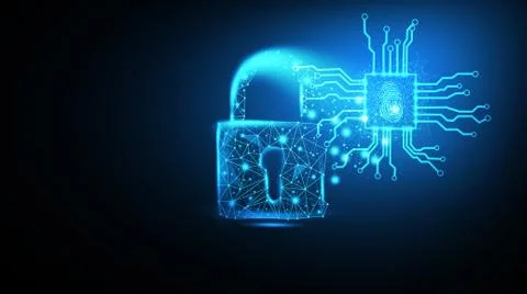 Security data code digital concept Stock Photos