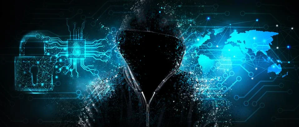 Security data code digital concept Stock Photos