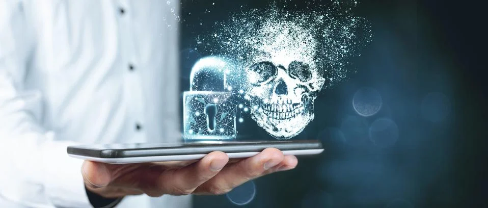 Security data code digital concept Stock Photos