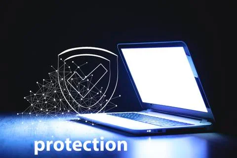 Security data code digital concept Stock Photos