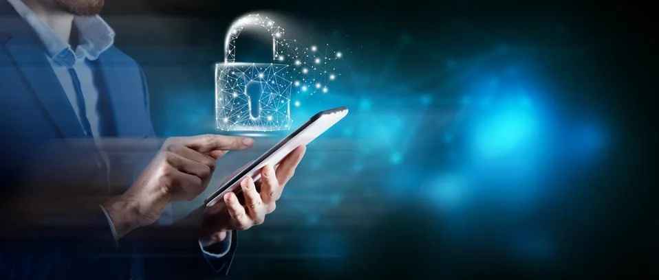 Security data code digital concept Stock-Fotos