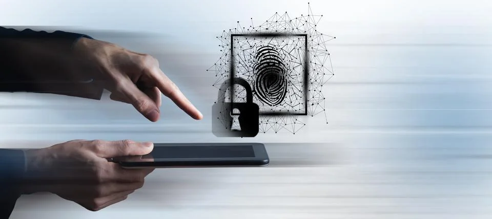 Security data code digital concept Foto stock