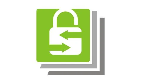 Security Data exchange 스톡 일러스트