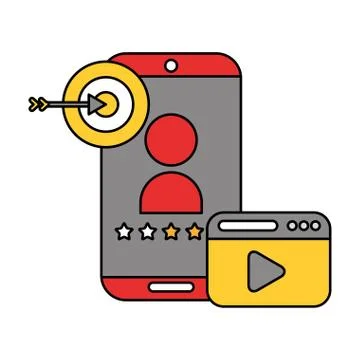 Security data technology Illustrazione stock