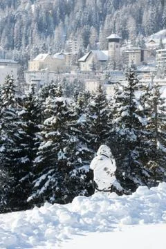 Security in Davos Stock Photos