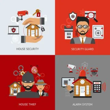 Security Design Concept Ilustración de archivo