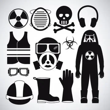 Security design, vector illustration. Illustrazione stock