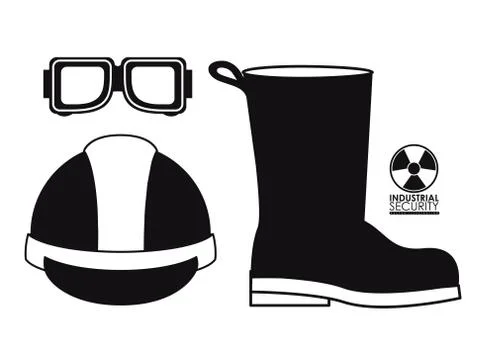 Security design, vector illustration. Illustrazione stock