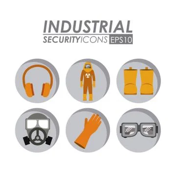 Security design, vector illustration. Illustrazione stock