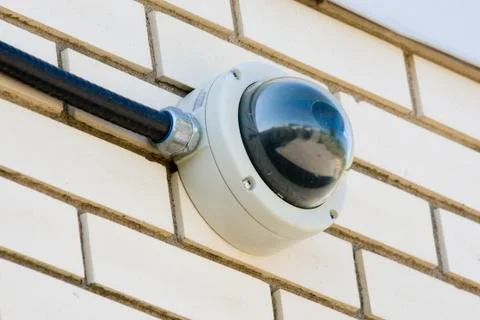 Security dome camera Stock Photos