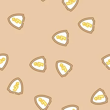 Security electricity vector seamless pattern 스톡 일러스트