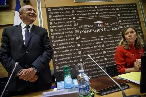 Security Elysee Palace official Alexandre Benalla political scandal, Paris, Fran Stock Photos