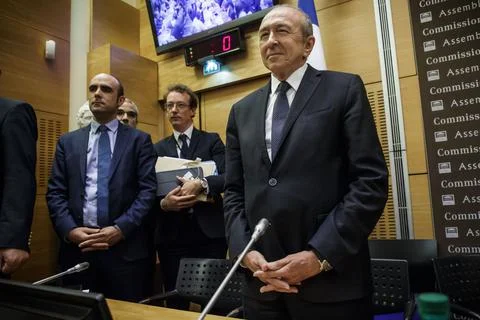 Security Elysee Palace official Alexandre Benalla political scandal, Paris, Fran Stockfoto's