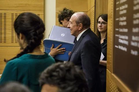 Security Elysee Palace official Alexandre Benalla political scandal, Paris, Fran Stock-Fotos