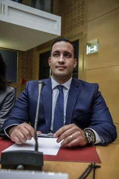 Security Elysee Palace official Alexandre Benalla political scandal, Paris, Fran 写真素材