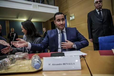 Security Elysee Palace official Alexandre Benalla political scandal, Paris, Fran Photos