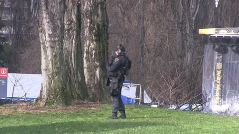 Security for the event 스톡 동영상 77366553