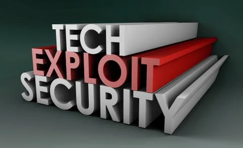 Security exploit Stock Illustration