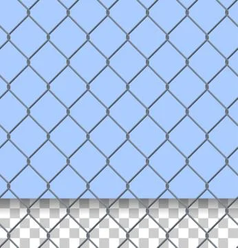 Security Fence Pattern 스톡 일러스트