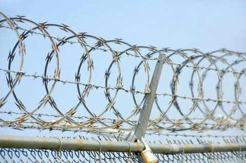 Security Fence Stock Photos