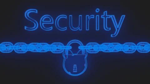 Security fluo Illustrazione stock
