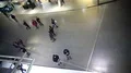 Security footage, people walking in shopping mall, surveillance system 4k or 4k+ Resolution