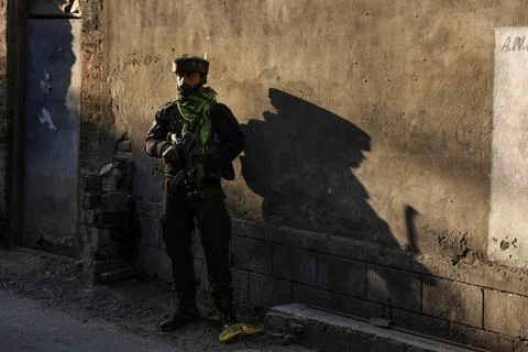 Security forces launch cordon-and-search operation in Srinagar, India - 12 Sep 2 Fotos de archivo