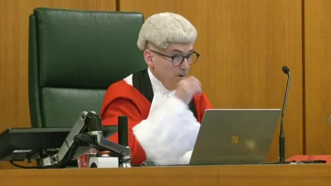 Security guard jailed for life over ‘vile’ Holly Willoughby murder plot Stock Footage 279240676