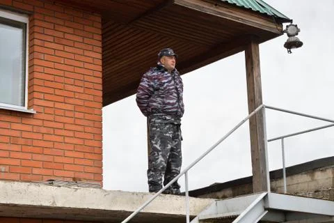 Security guard Foto stock