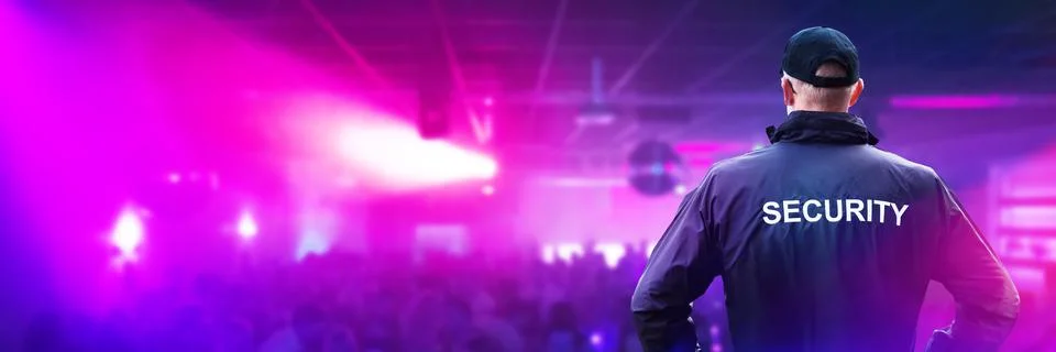 Security Guard Wearing Jacket Stock Photos