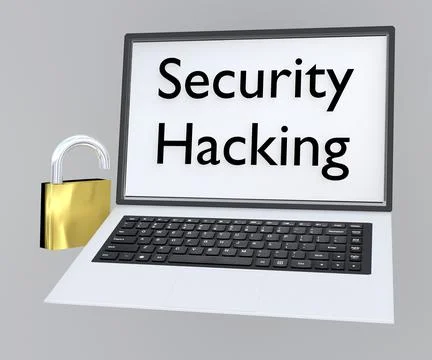 Security Hacking concept Stock Illustration