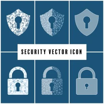 Security icon Stock Illustration