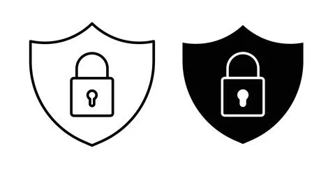 Security icon Illustration designs pack for Web Stock Illustration